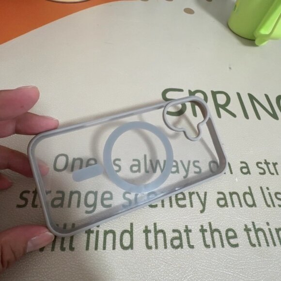 Cream iPhone16 Case - Picture 2 of 2